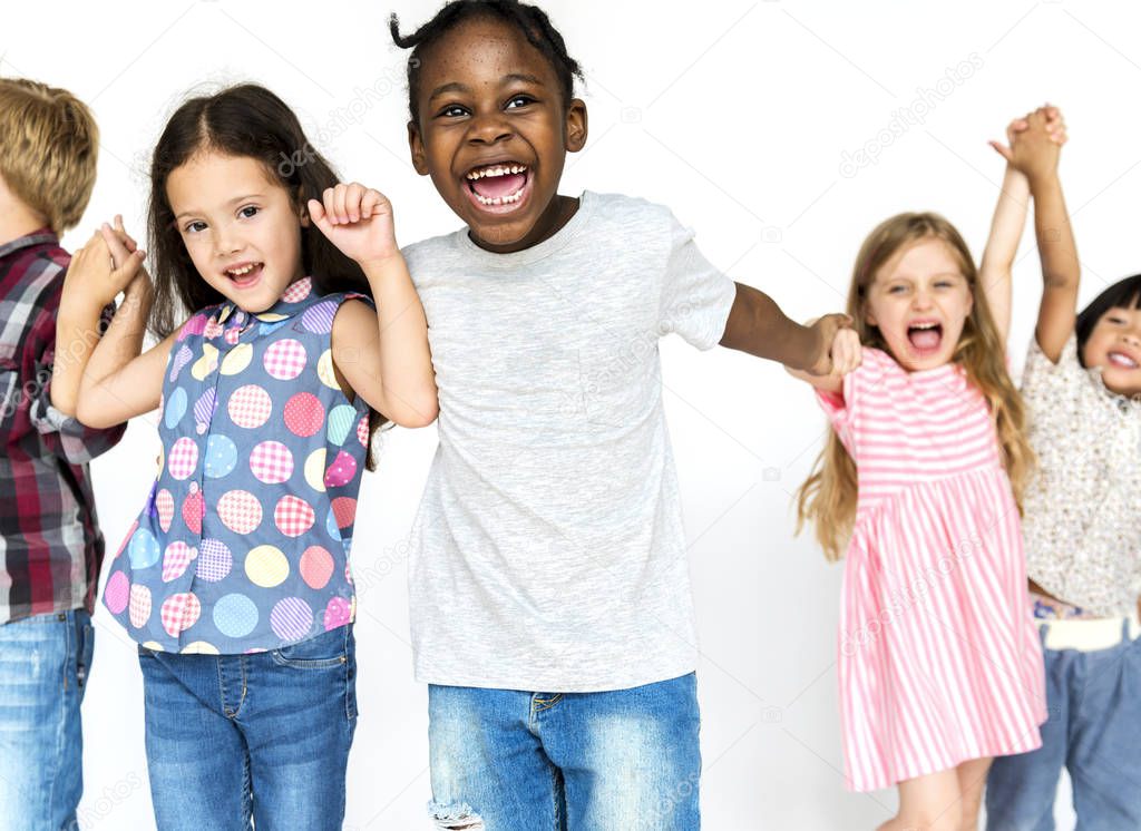 group of cute and adorable children