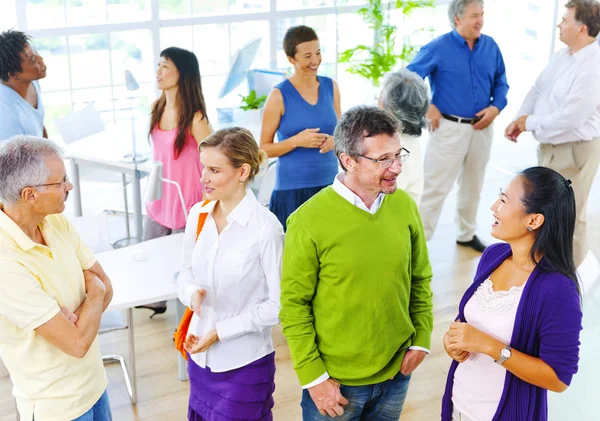 Teamwork of business people — Stock Photo, Image