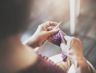İğne iplik iğne işi Craft eşarp kavramı örgü örgü, orijinal photoset