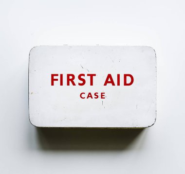 Vintage İlkyardım durumda, orijinal photoset