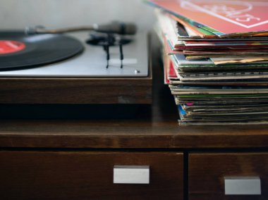 Pikap ve vinyls, özgün photoset