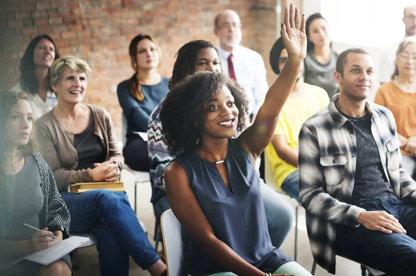 Teamwork of business people — Stock Photo, Image