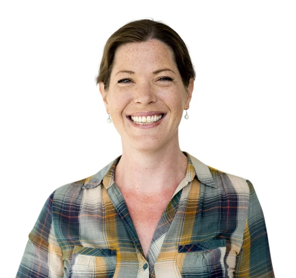 yetişkin kadın gülümsüyor