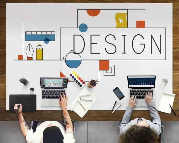 Yaratıcı fikirler tasarım yaratıcılık kavramı, özgün photoset