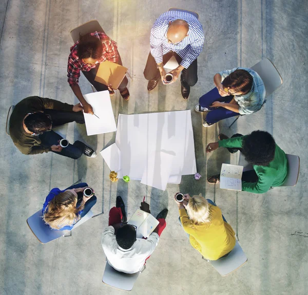 Tasarım anlayışıyla renk renk örnekleri, özgün bir proje planlama ekibini photoset