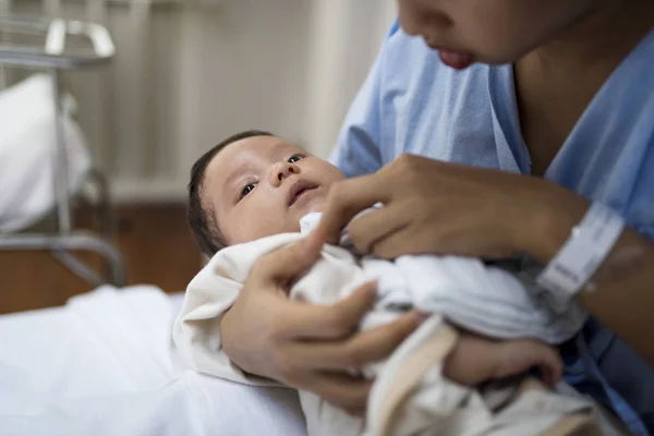 Een Pasgeboren Baby Originele Photoset — Stockfoto