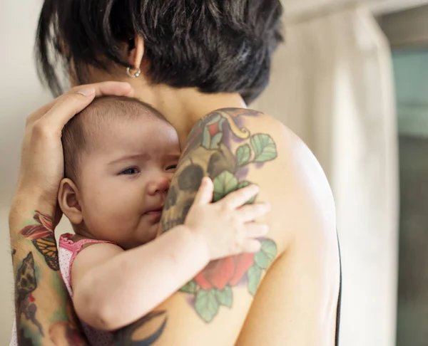 Dad Holding Baby Love Original Photoset — Stock Photo, Image