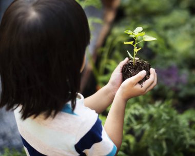 Küçük kız dikim, orijinal photoset