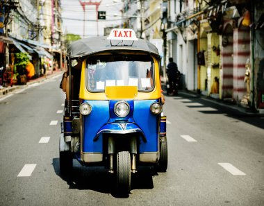 Tuk Tuk: Tay geleneksel taksi, özgün photoset