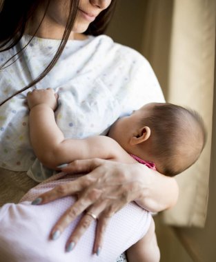 Anne ve bebek Yenidoğan 