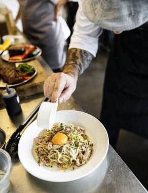 İtalyan gıda, özgün photoset spagetti