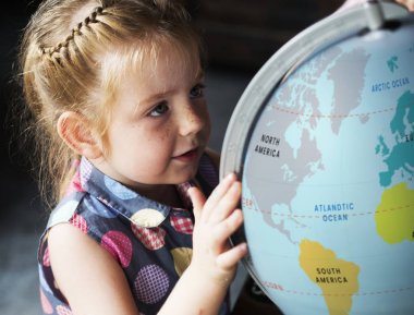 Küçük çocuk öğrenme sürdürülebilir yaşam tarzı, özgün photoset