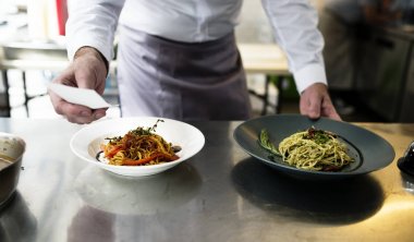 Pişmiş spagetti, orijinal photoset