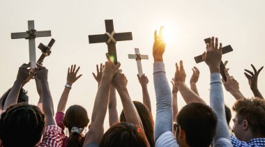 Din Katolik Hıristiyan çapraz 