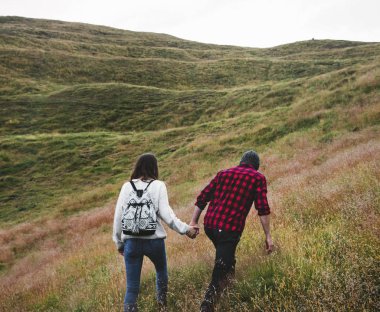 Çift zevk doğa birlikte