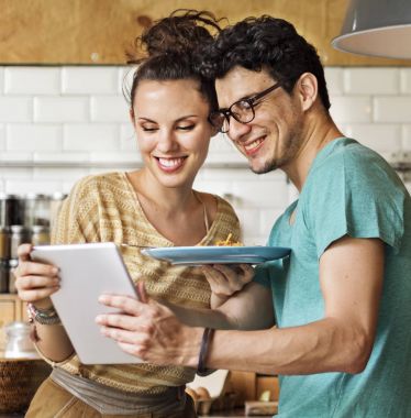 Çift dijital tablet kullanma