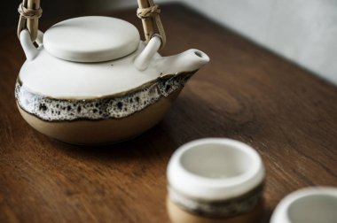 Japon Kültür çay potu seti 