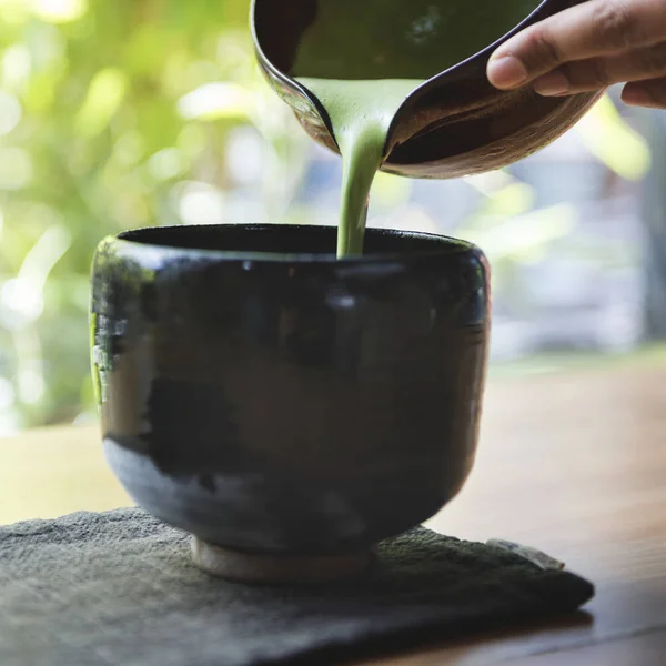 Traditional Japanese Matcha Green Tea Original Photoset — Stock Photo, Image