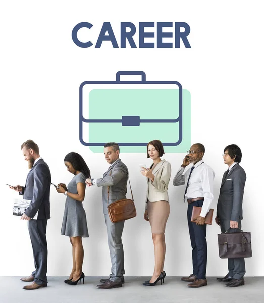 Employment Career Job Search Recruitment Original Photoset — Stock Photo, Image