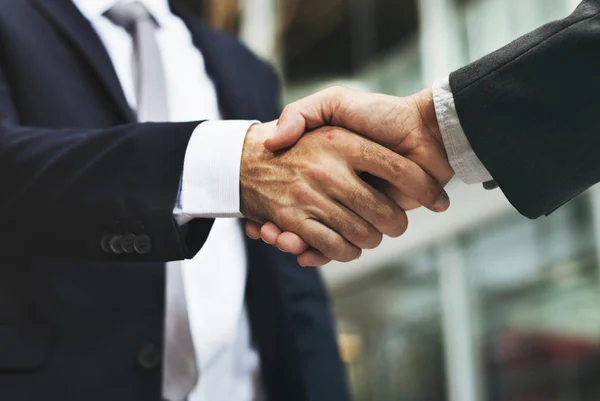 Business agreement, close up on handshake of two businessmen, original photoset