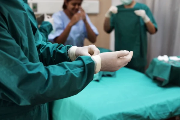 Ärzte Bereiten Sich Auf Eine Operation Vor Originalfotos — Stockfoto