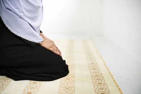 Muslim Orang Berdoa Asli Photoset — Stok Foto