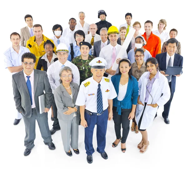 Teamwork van mensen uit het bedrijfsleven — Stockfoto