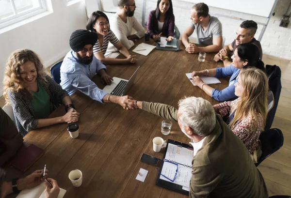 Multiethnic Special Interest Group Having Meeting — Stock Photo, Image