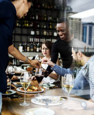 İş adamları, yemek orijinal photoset