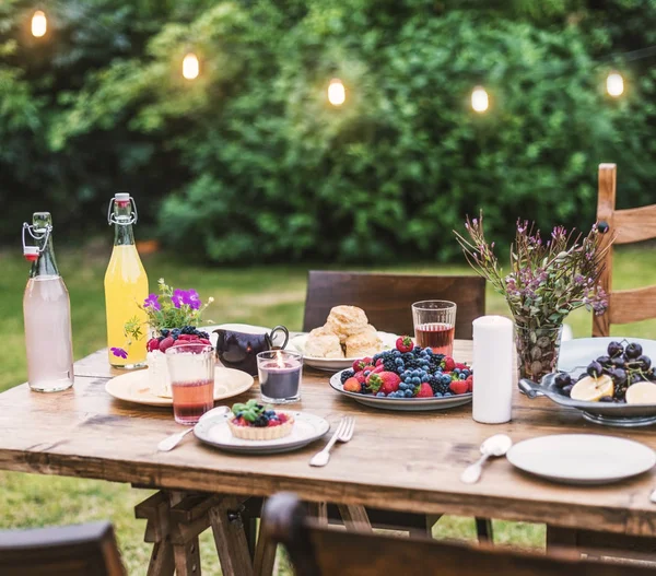 Mesa de cena — Foto de Stock