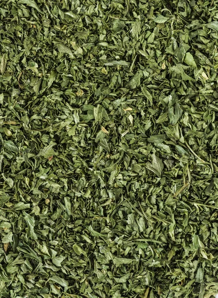 Крупный План Сушеных Листьев Зеленого Чая — стоковое фото