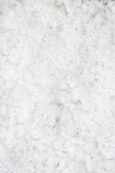 Närbild Vit Salt Konsistens — Stockfoto