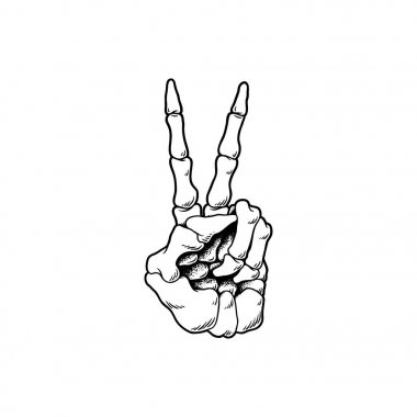 Retro soyut komik desen illüstrasyon 