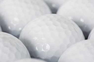 Golf topu, özgün closeup photoset
