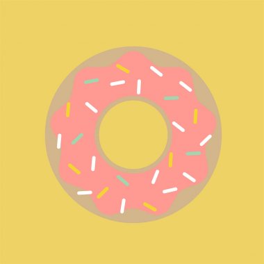 pastel renkler çizimde gıda