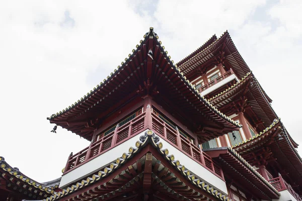 Schöne Ansicht Der Zahn Relikt Tempel Singapore — Stockfoto