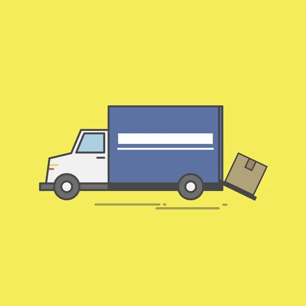 Illustration Logistik Service Set — Stockfoto