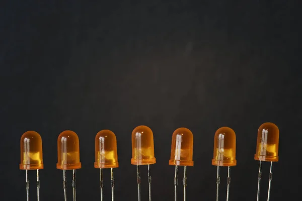 Close Van Licht Emitterende Diode Originele Photoset — Stockfoto