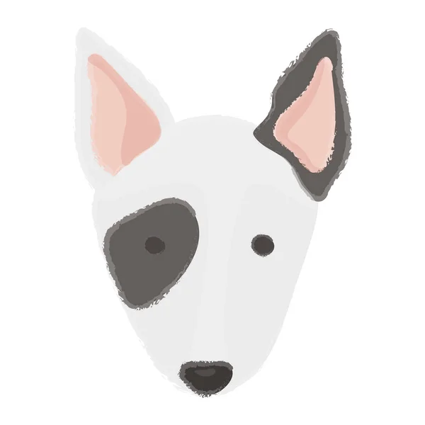 Illustration Muzzle Dog — Stock Photo, Image