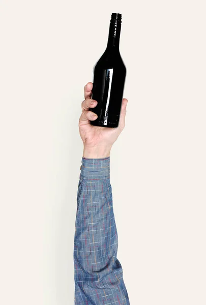Hand Human Holding Bottle — Stock Photo, Image