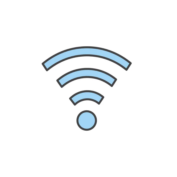 Иллюстрация Символа Wifi — стоковое фото