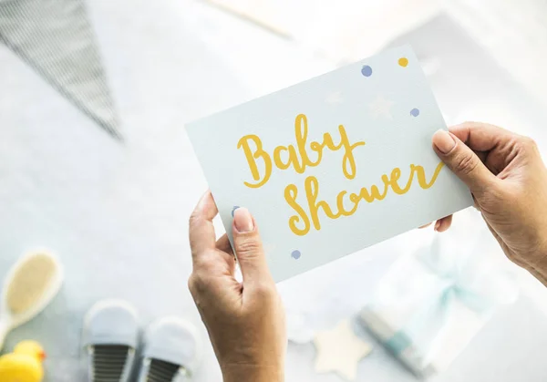 Baby Shower Oryginalny Photoset — Zdjęcie stockowe