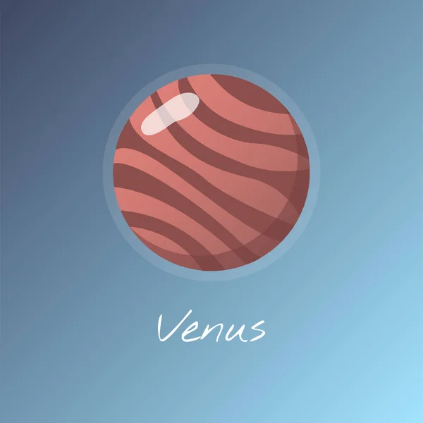 Colorida Ilustración Venus Para Educación —  Fotos de Stock