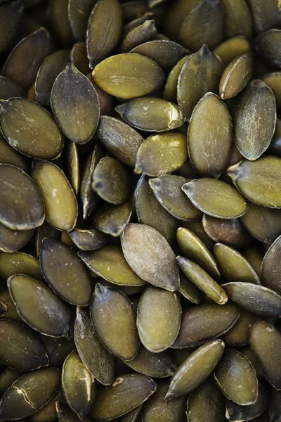 Closeup Pumpkin Seeds Original Photoset — Stock Photo, Image