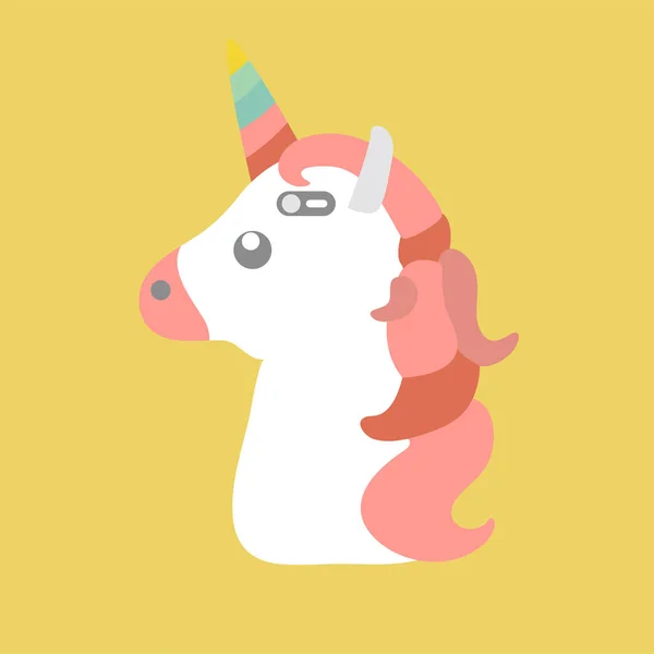 Illustration Pastellfärger Unicorn — Stockfoto