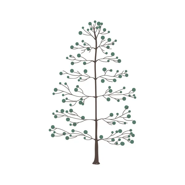 Desenho Ilustração Árvore Arte — Fotografia de Stock