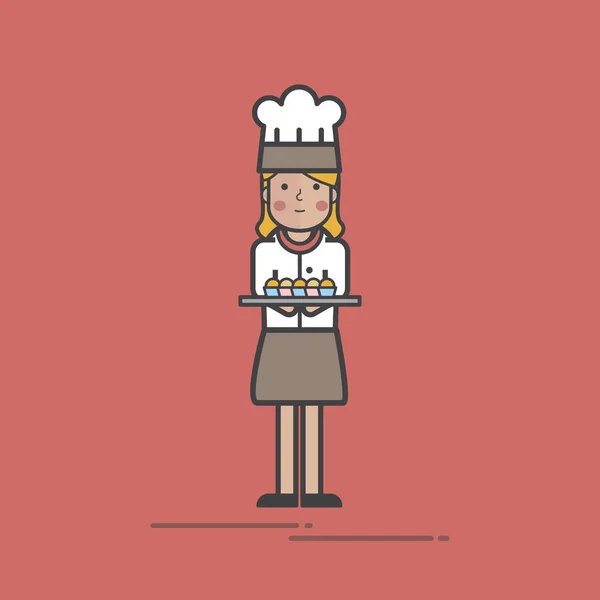 Illustration Bakery Shop Set — Stock Photo, Image
