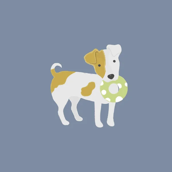 Illustration Der Sammlung Von Hundesymbolen — Stockfoto