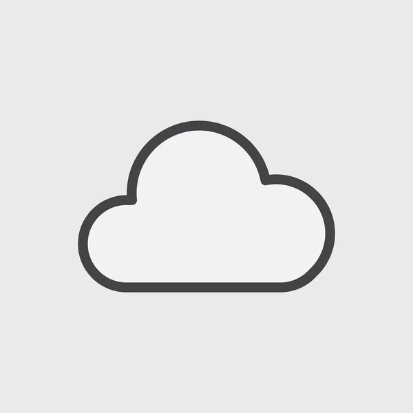 Ilustrace Cloudové Paměti — Stock fotografie