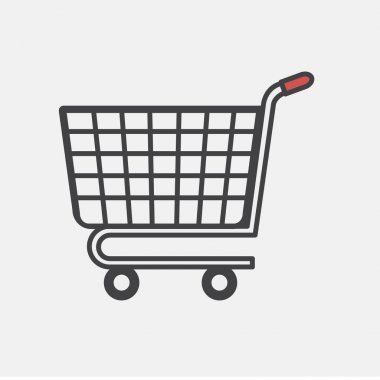 Online alışveriş simge gösteren resim